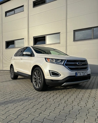 Ford EDGE cena 96000 przebieg: 103000, rok produkcji 2017 z Tarnów małe 704
